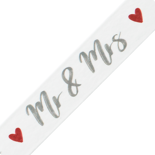 Mr & Mrs - Washi Tape