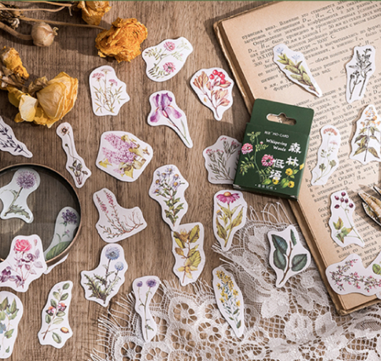 Whispering Woods - Self Adhesive Sticker Box