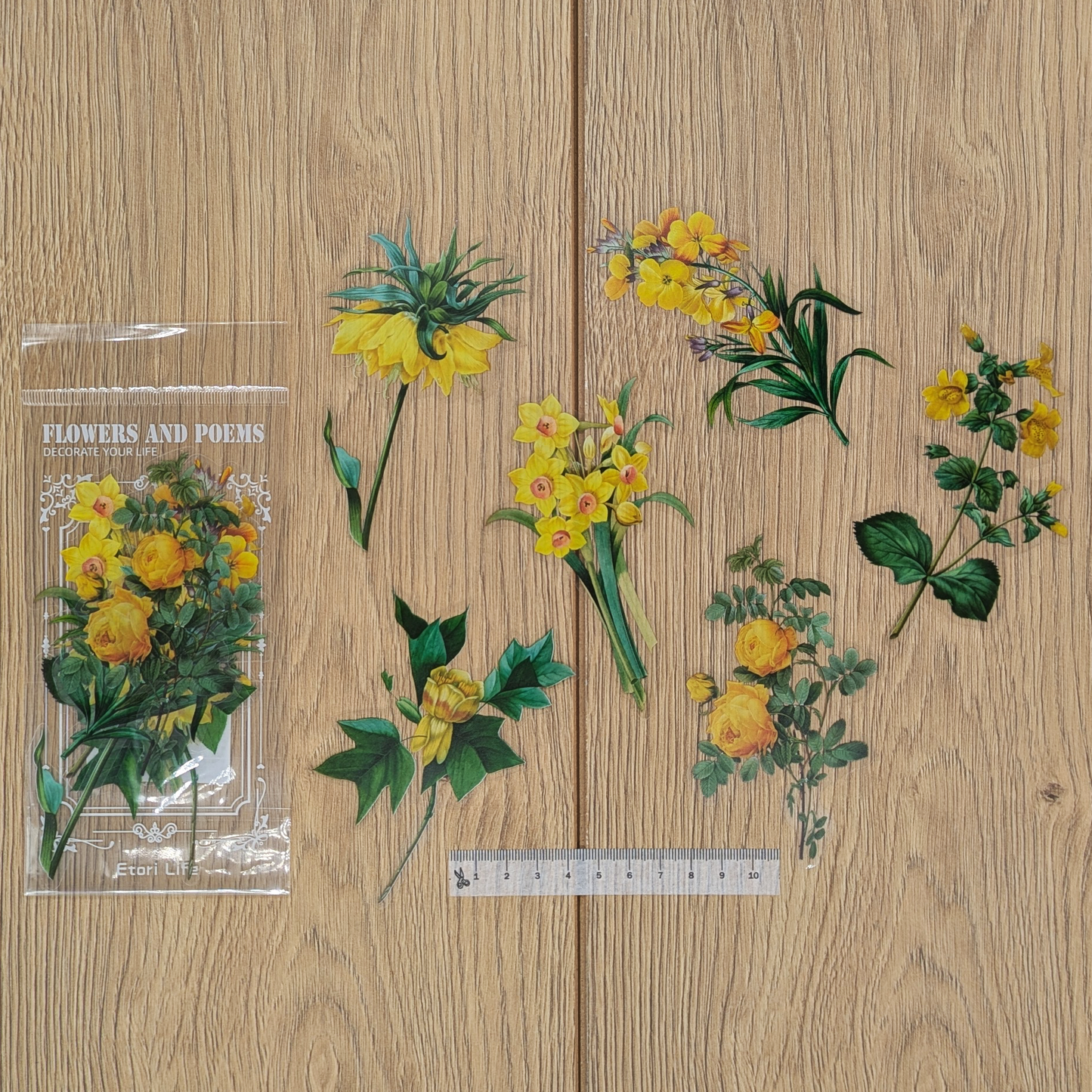 Yellow Flowers - Sticker Sheet