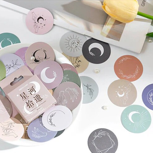 Zen Circles - Self Adhesive Sticker Box